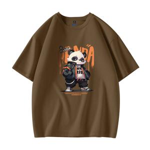 Футболка мужская с круглым вырезом Moderate WARRIOR, coffee