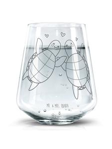 Стакан для питья, пара черепах, ничего не значащий, прозрачный Mr. & Mrs. Panda