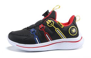 Детские кроссовки GS Low-top черные/красные Peak