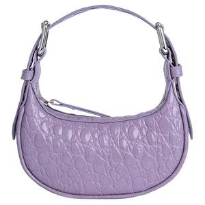 Мини-сумка через плечо с молнией и тиснением By Far, basic set (bag+dust bag)