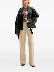 Джинсы прямого кроя с декором GUESS USA, нейтральный