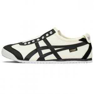 Кроссовки Onitsuka Tiger MEXICO 66 Lifestyle Shoes Unisex Low-top Black/beige, черный/бежевый
