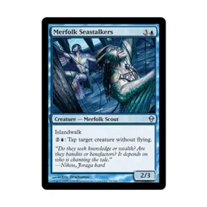 CCG Мерфолки-морские охотники (U), MTG - Zendikar