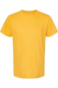 Футболка унисекс из тонкого джерси Tultex, цвет heather mellow yellow