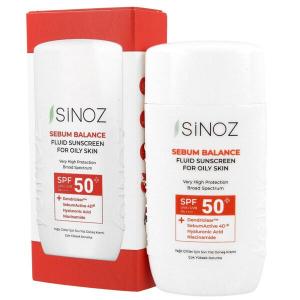 Солнцезащитный крем для лица spf50+/pa++++, 50 мл Sinoz Sebum balance