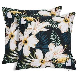 Чехол на подушку done. Panama Tukan (2 шт), 45 см, разноцветный