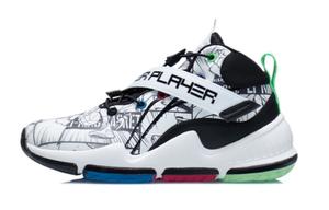 Баскетбольные кроссовки Pioneer Td Kids GS Low-top белые/черные Lining Young