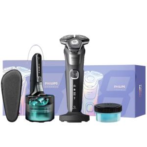 S8850 поворотная бритва Stainless Steel три лезвия мойка по всему телу быстрая зарядка PHILIPS