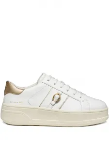 Кроссовки Spherica Ecub с пряжкой Geox, белый