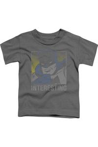 Футболка DC Comics с принтом для детей Gildan, Charcoal