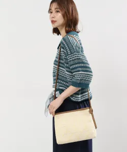 Жаккардовая сумка через плечо One Mile Studio Clip, цвет Natural 51