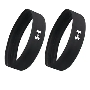 Термоповязка для бега, бадминтона, йоги, баскетбола и фитнеса унисекс Under Armour, черный