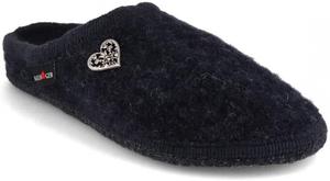 Унисекс тапочки Haflinger Herzerl для взрослых, Captains Blue