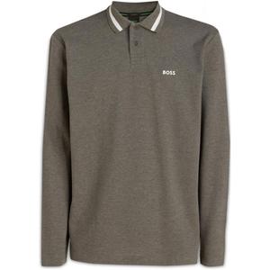 Футболка поло мужская серая HUGO BOSS