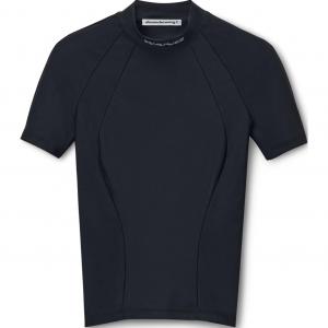 Футболка с воротником-стойкой и защитой от натирания черный Alexander Wang