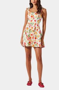 Платье Tinesha в желто-персиковом цвете ASTR