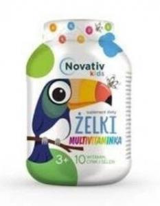 Novativ, Kids, Мультивитаминные желе, 150 г