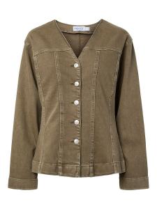 Куртка межсезонная PIECES SILKE, зеленый