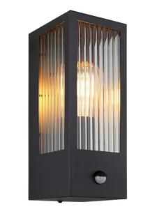 Globo lighting Уличный светодиодный светильник «Гундула» черного цвета - (Ш)12 x (В)32 см