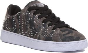 GUESS Scarpe Donna D21GU24 Razz цвет Olive Camouflage кроссовки