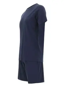 Пижама с логотипом орла Emporio Armani, синий