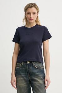 Хлопковая футболка G-Star, темно-синий