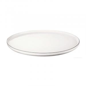 ASA Oco Ligne Noire Тарелка обеденная 27 см ASA SELECTION, белый черный