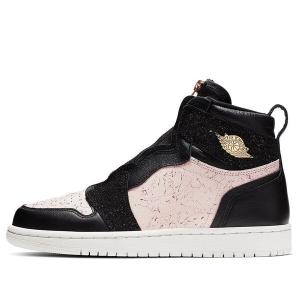 Кроссовки 1 высокая молния Air Jordan, красный