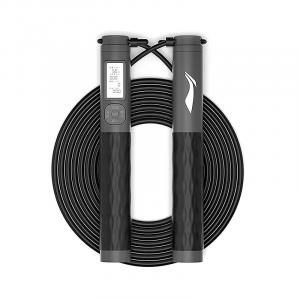 Материал ручек скакалка ABS, материал шнура ПВХ стальной трос для учащихся 2,8 м LINING, серый