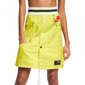 Nike Женская желтая повседневная короткая юбка