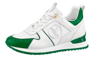 LOUIS VUITTON Женские повседневные кроссовки Run Away низкие белые