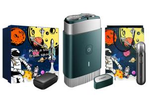 PHILIPS Поворотная бритва PQ888/06 для мытья всего тела быстрая зарядка за 1 час портативная черная лезвие