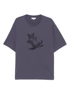 Футболка с принтом Chillax Maison Kitsuné, синий