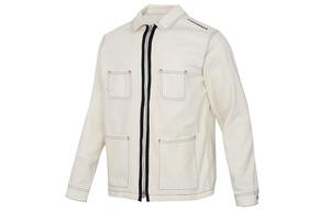 Джинсовая куртка унисекс молочно-белая Converse, белый