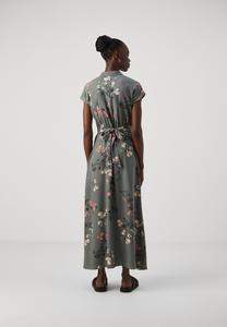 Платье-блузка VMNEWHALLIE LONG TIE DRESS Vero Moda, пестрый зеленый