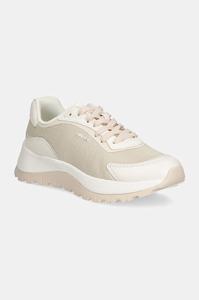 Кроссовки Calvin Klein RUNNER LACE UP MESH MIX, бежевый