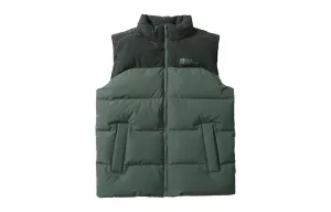 JACK WOLFSKIN Унисекс пуховик, Stone Slate Green/4136