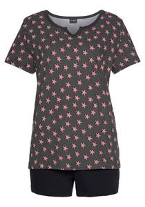 Короткий пижамный комплект VIVANCE, Black