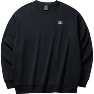 Анта Спортс Лайф Коллекция Свитшот унисекс базовый черный