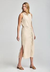 Платье-рубашка BUTTONED SLEEVELESS ELOWEN Polo Club, бежевый