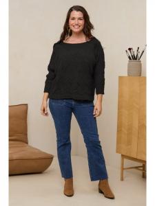 Пуловер Curvy Lady Pullover, черный