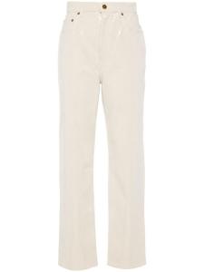 Golden Goose джинсы Kim прямого кроя, нейтральный цвет