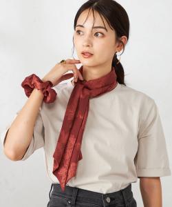 Набор из галстука-бабочки, шарфа и резинки для волос Avv, цвет Brown