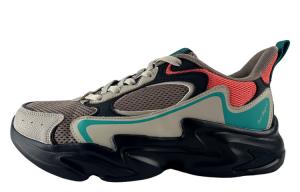 Кроссовки мужские массивные низкие Obsidian Black/Flax Ash 361°