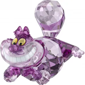 Декоративная фигурка Swarovski «Crystalfigure коллекционная фигурка Алиса Чеширский Кот Чеширский Кот, 5668073», кристалл Swarovski, цвет pink-lila-weiß-gelb-schwarz