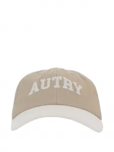 Бейсболка с логотипом Autry, бежевый