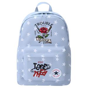 Converse Полиэстеровый рюкзак среднего размера унисекс светло-дымчато-голубой, Rose