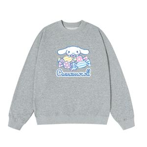 Cinnamoroll худи Unisex Sanrio, серый