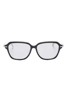 Солнцезащитные очки Unity в квадратной оправе Megane and Me, черный