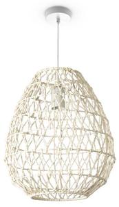 Подвесной светильник Paco Home Kageeg, 30x33x30 см, черно-белый